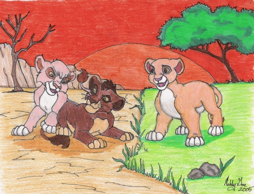 The Lion King II: Simba's Pride-  Kovu, Vitani and by 0ash0