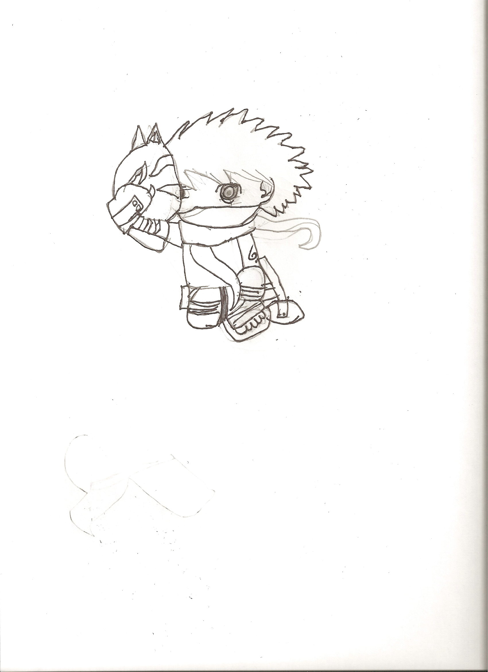 chibi kakashi by 117masterchief