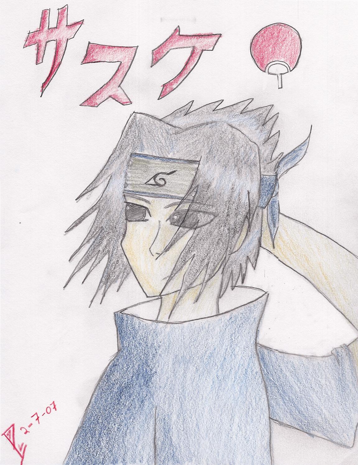 Sasuke Uchiha by 14thXBladeXofXTwilight