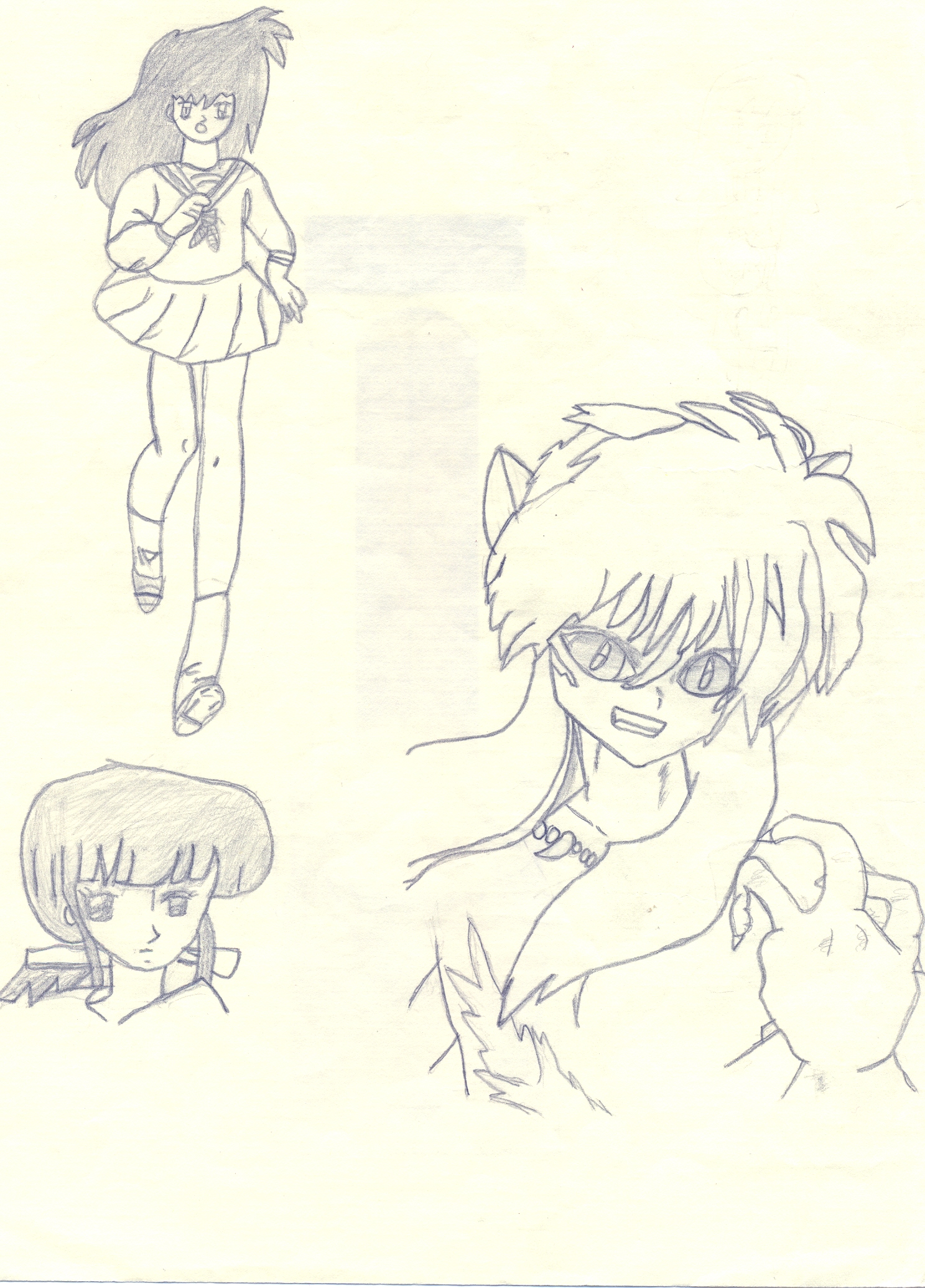 Inuyasha characters by 1513
