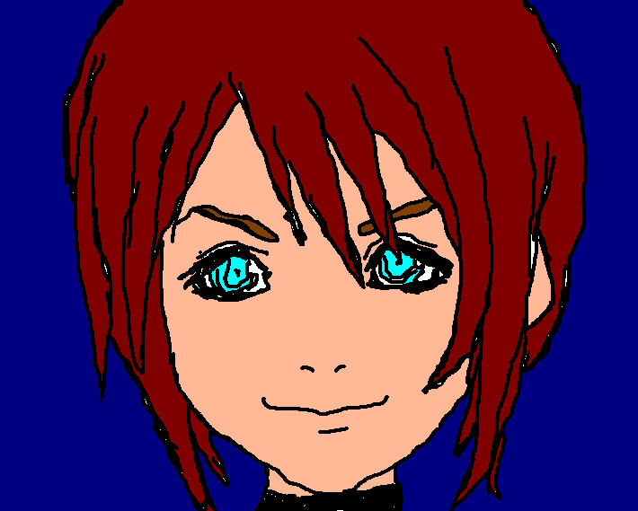 Kairi On MS Paint by 1513