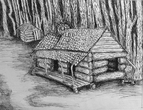 A 'lil Cabin in the back of the woods... by 1_4lvl