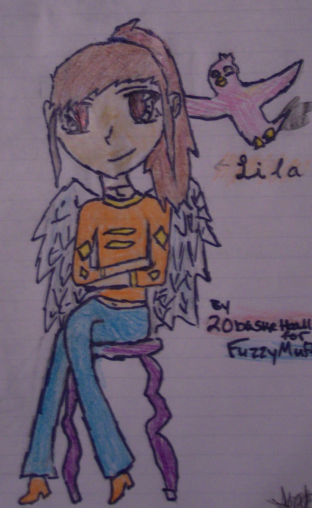 Lila and Claw*request by 20basketball20