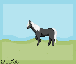 Horse for MoonDust by 2cute2bu