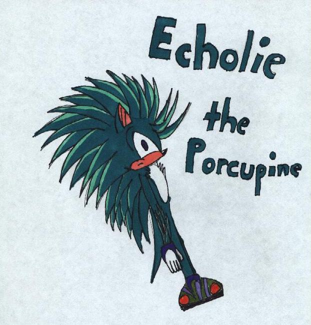 Echolie the Porcupine by 2ki_sugar_gliders