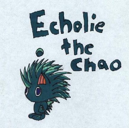 Echolie the Chao by 2ki_sugar_gliders