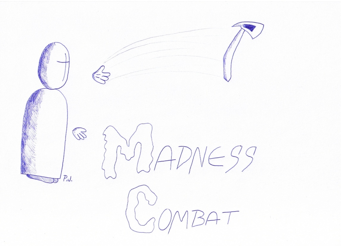 Madness Combat : Axe Throw by 357