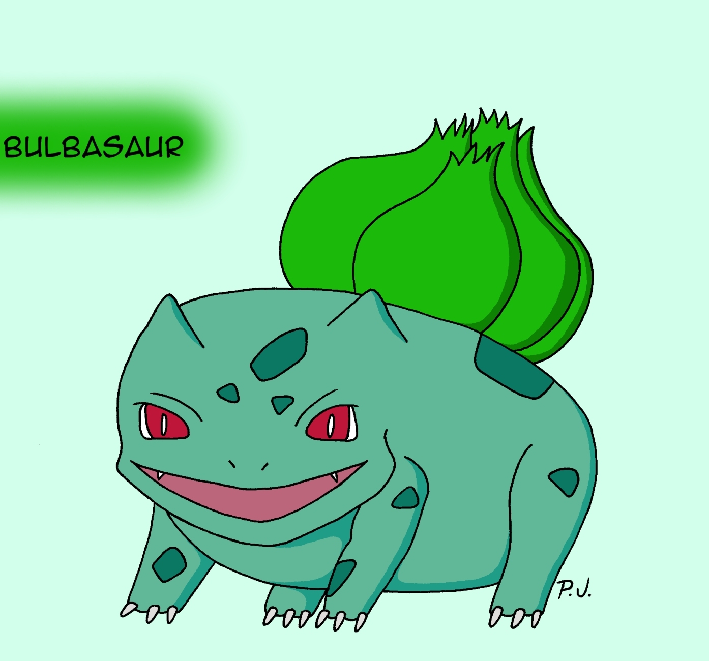 Bulbasaur (PPhantom contest-entry) by 357