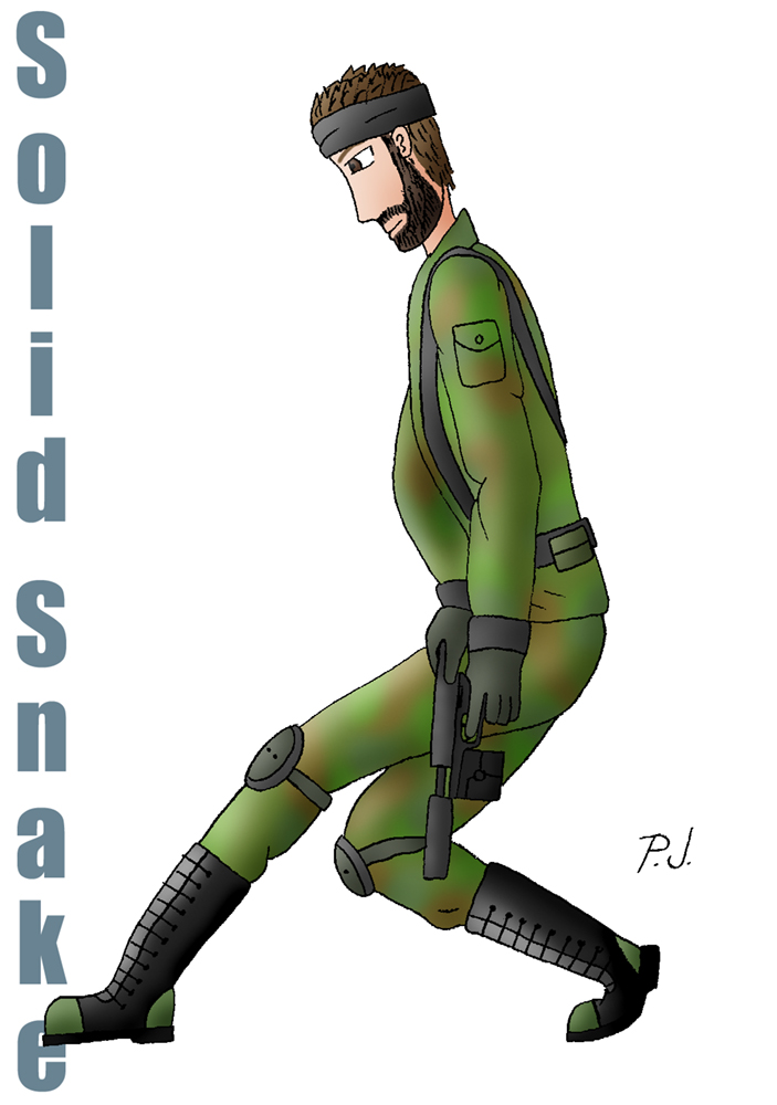 Solid Snake (a request...) by 357