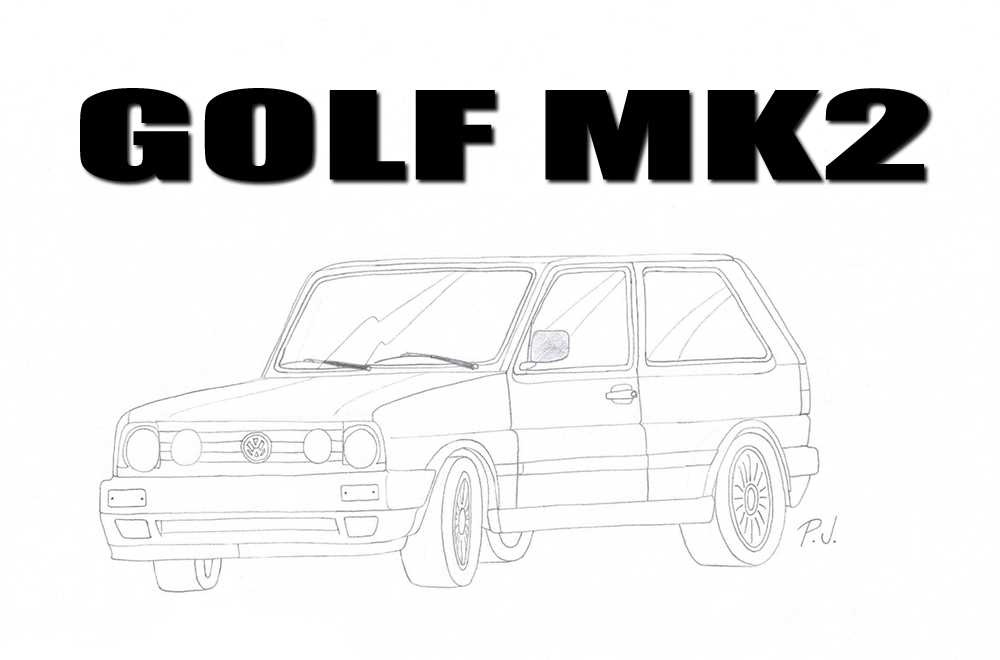 Volkswagen Golf MK2 by 357