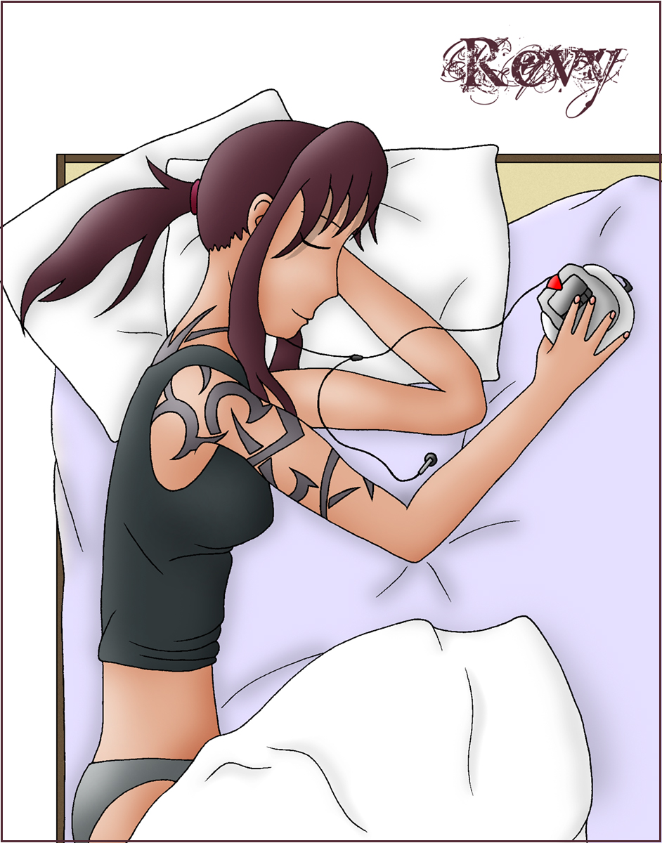 Sleeping (Colored) by 357