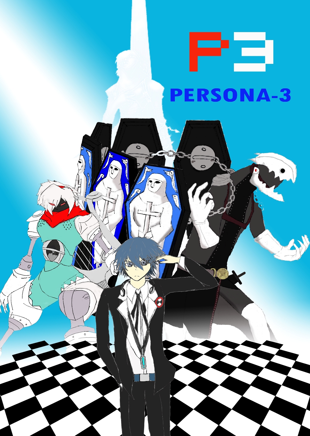 Minato's persona by 456kn