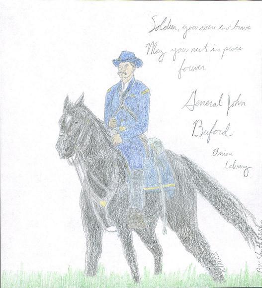 General John Buford by 4myownreasons