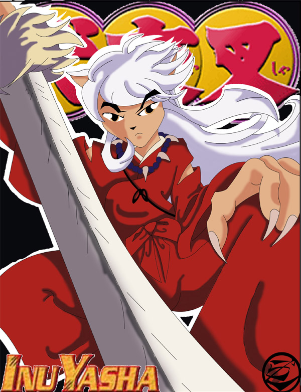 inuyasha colored by 5439