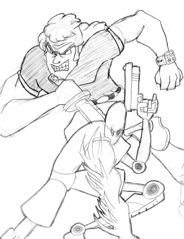 brock and scud sketch by 5439