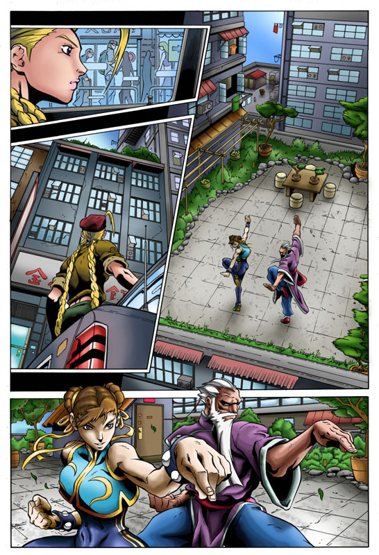 Street fighter page by 5439