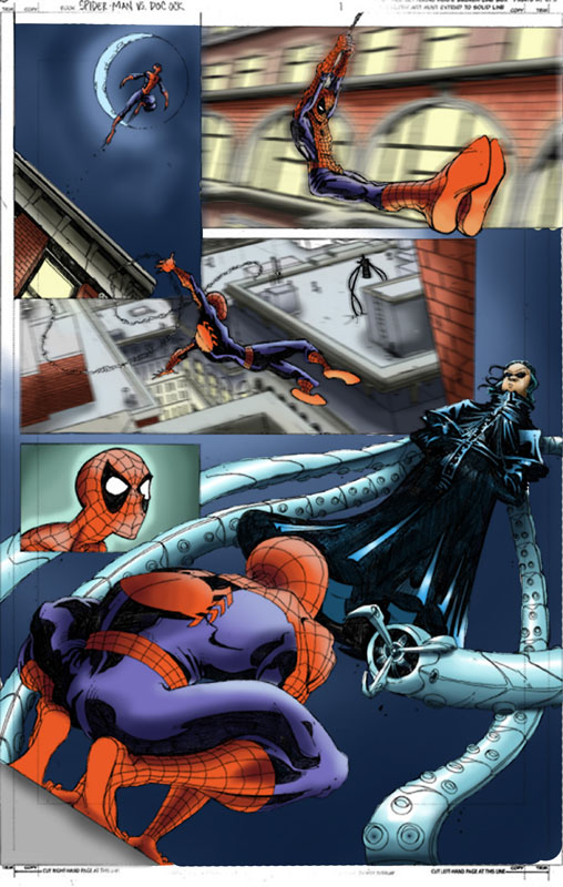 spider-man pg.1 (colored) by 5439