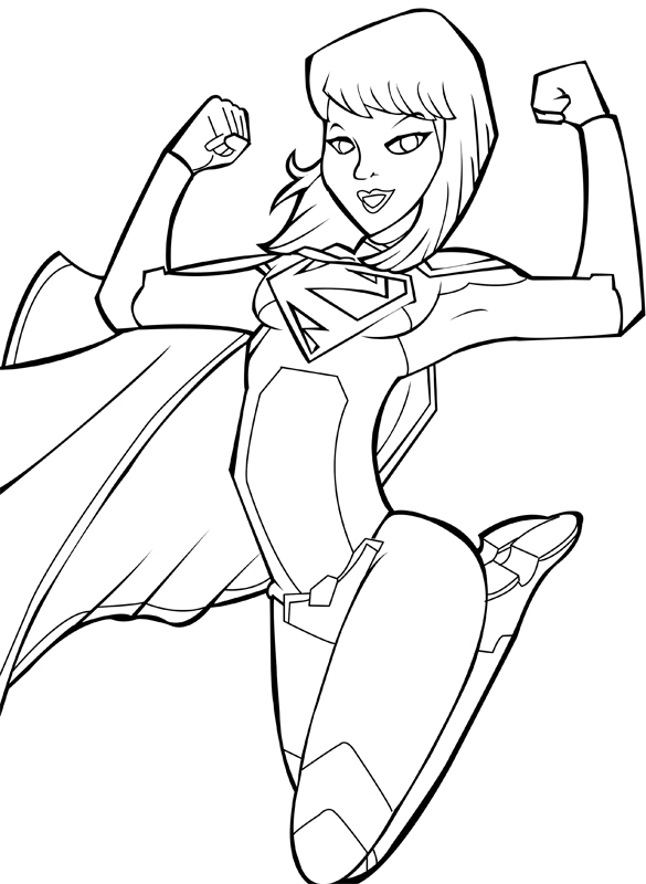 New SuperGirl D.inked by 5439