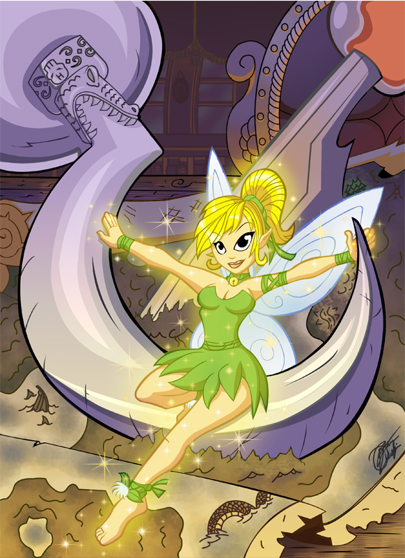 Tink in the captains cabin by 5439