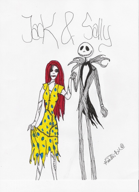 Jack and Sally by 6sic6maggotchic6sic6