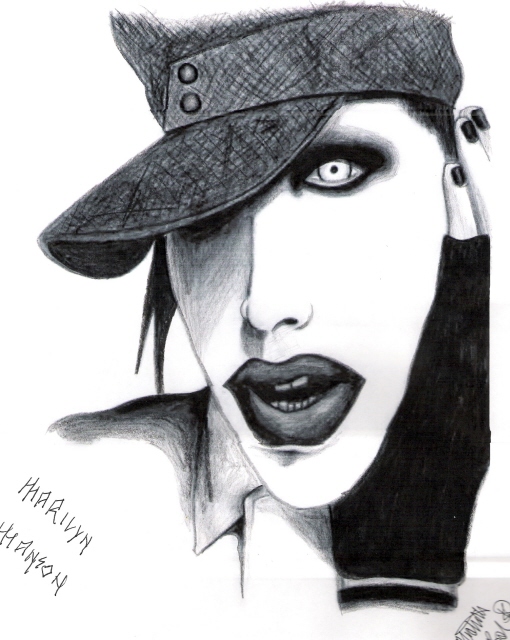 Grotesque Burlesque - Marilyn Manson by 6sic6maggotchic6sic6
