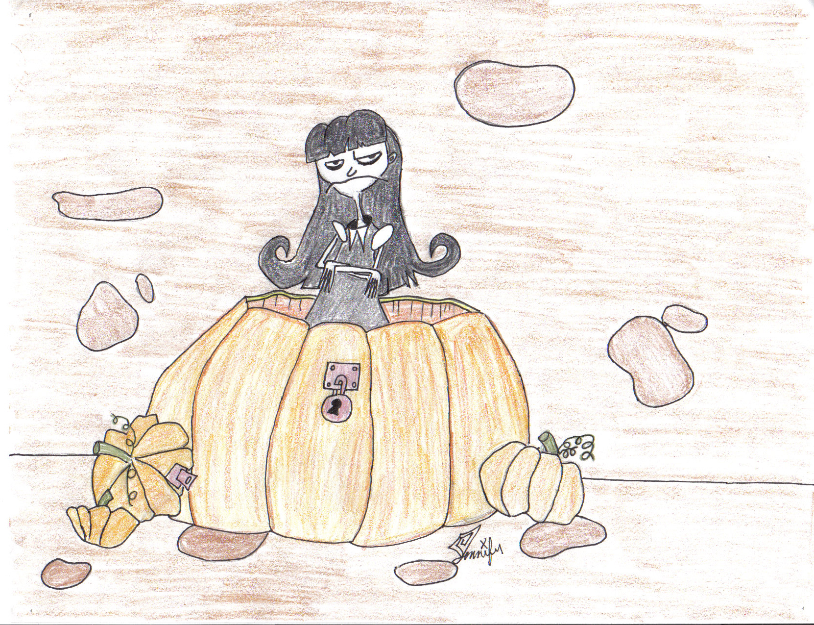 Pumpkin Girl by 6twisted6thoughts6