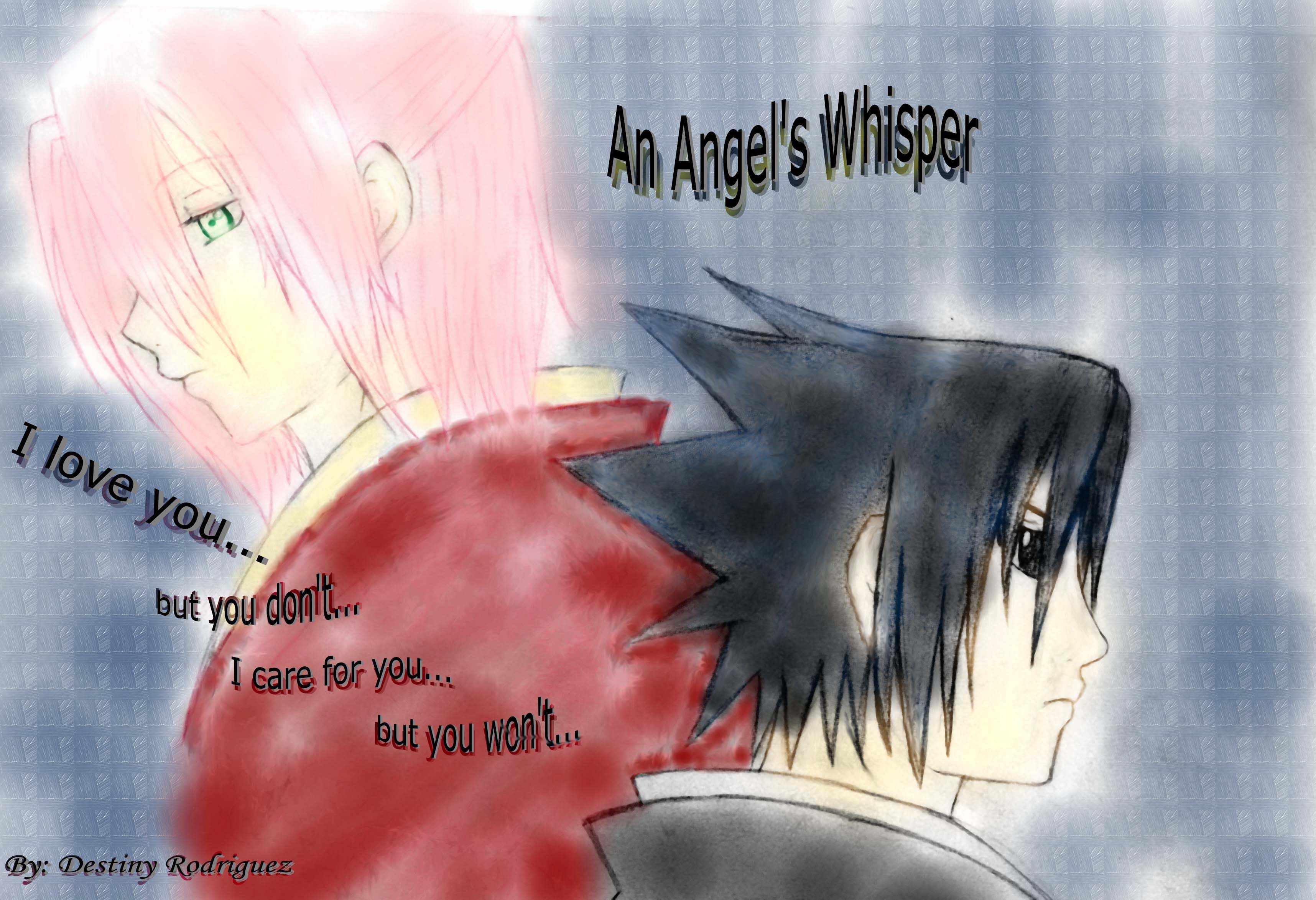 An Angel's Whisper (colored) by 9127