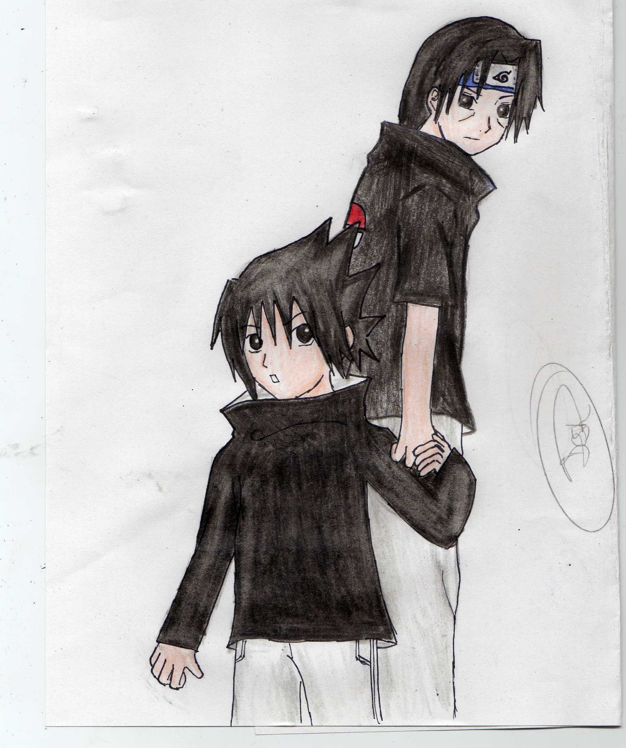 Sasuke and Itachi (request) by 9127