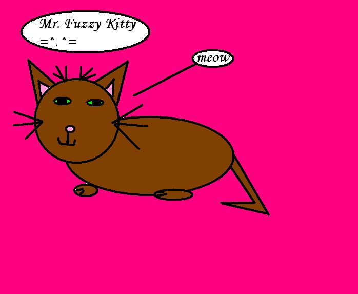 Mr. Fuzzy Kitty  =^.^= *request from SSMB_lover* by A11_