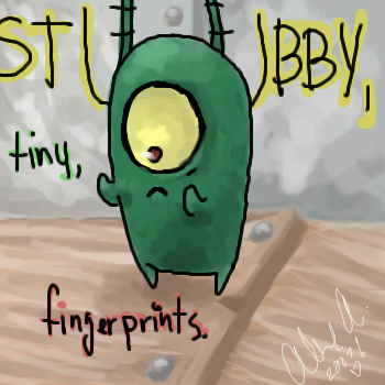 STUBBY, tiny fingerprints. by AAAbatteries