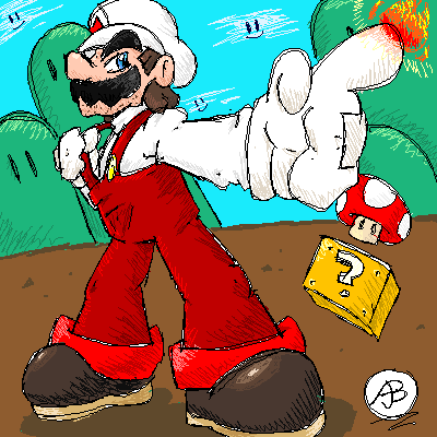 Mario time! by AJB