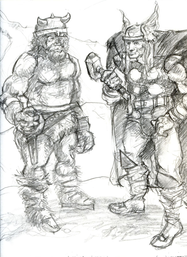 Two Thors... by AJK