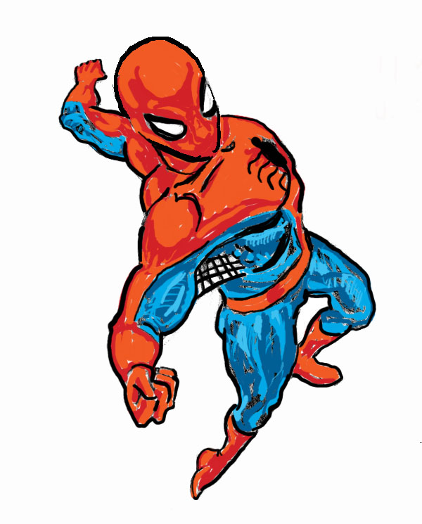 Spiderman by AJK