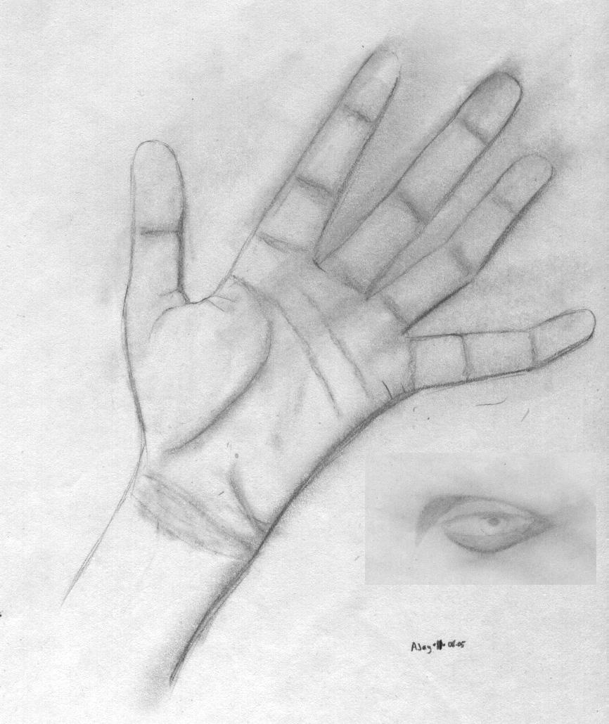 Hand and Eye by AJay-the-Pyro