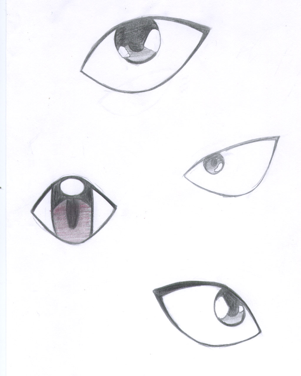 Hiei's Eyes (this might be my last pic...) by AJay-the-Pyro
