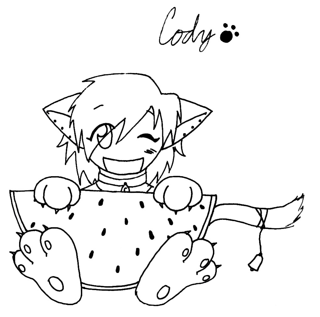 Cody Cat! ^^ by AJay-the-Pyro