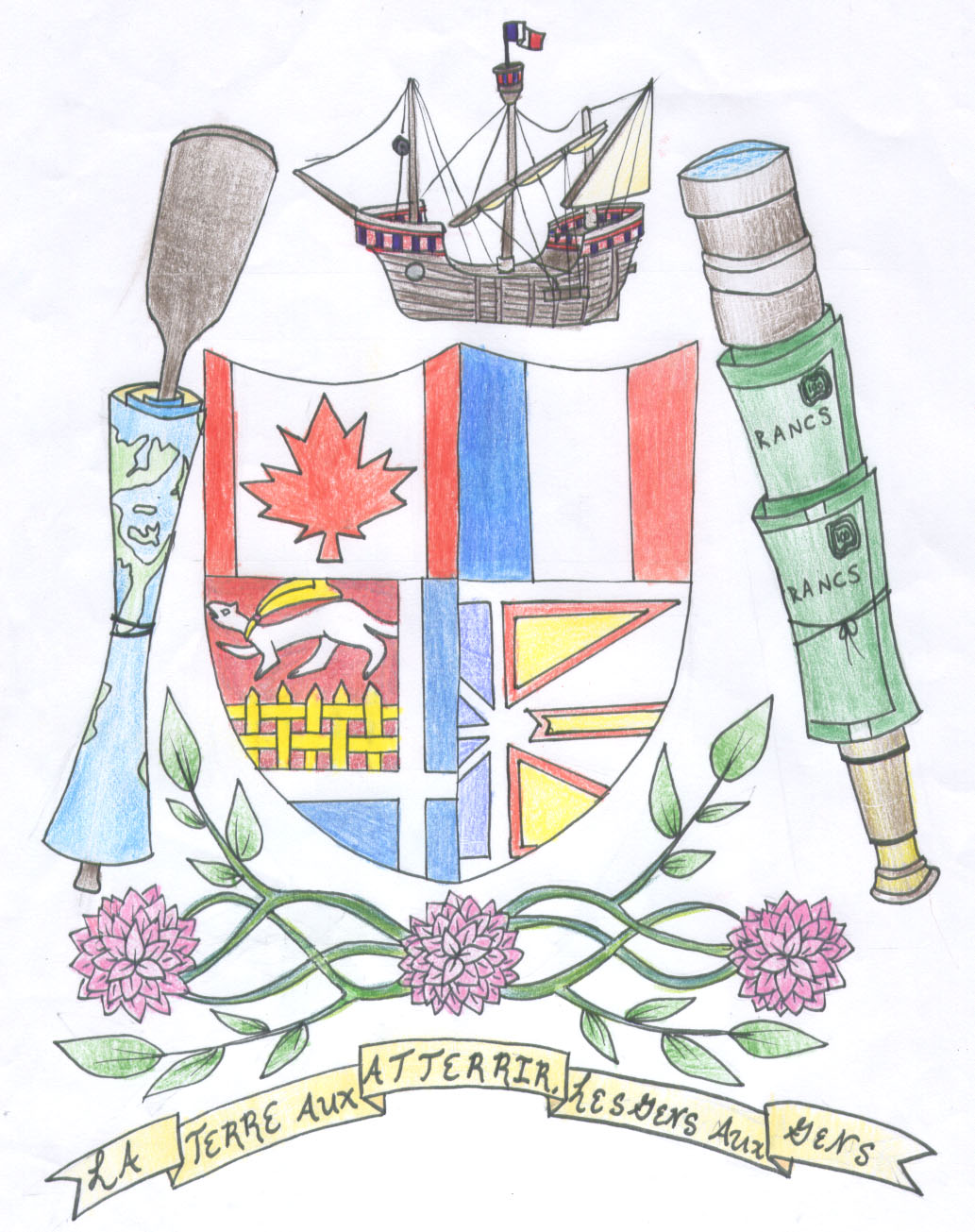 Crest For Jacques Cartier by AJay-the-Pyro