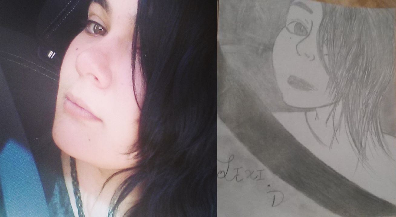 PHOTO RE SCETCH...(CRAPPY ME) by ALEXANDRIA-DEZZIEAN77