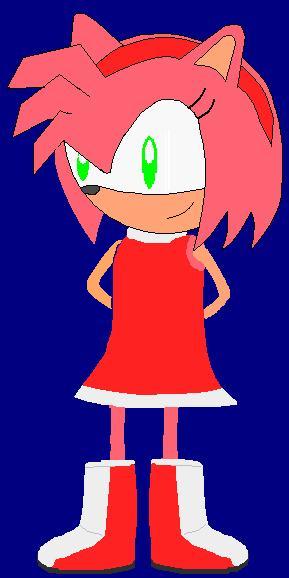 An AmyRose Picture(Done in MSPaint) by AMnezcorp