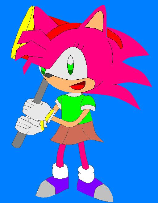 Another Amy Pic(old version amy) by AMnezcorp