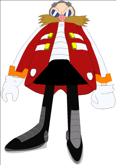 Dr Eggman Pic(Done in MSPaint) by AMnezcorp