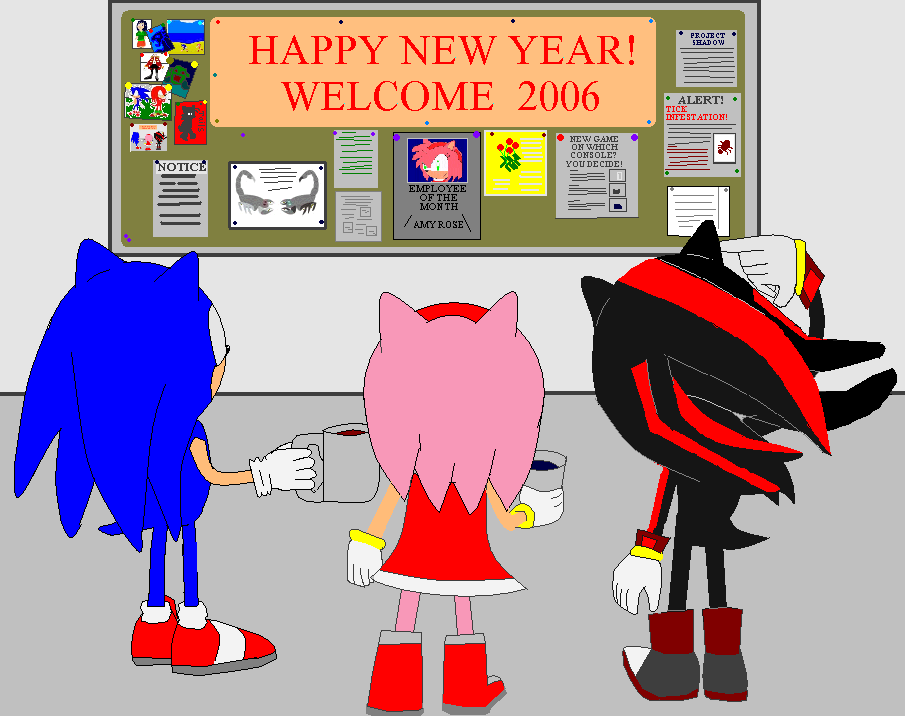 A Sonic New Year 2006! by AMnezcorp
