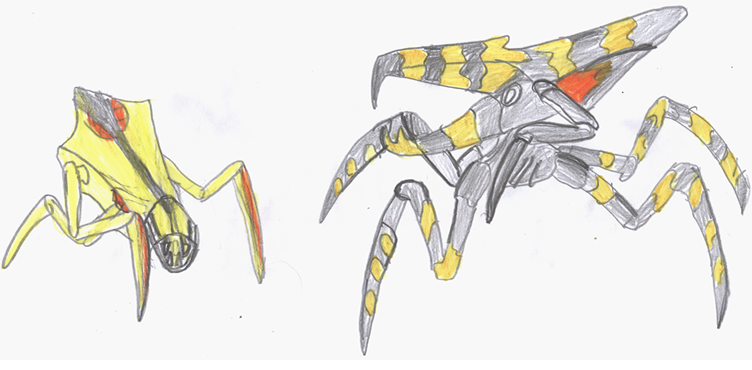 Antlion vs Arachnid warrior(part1) by AMnezcorp