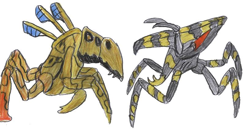 Antlion vs Arachnid warrior(part2) by AMnezcorp