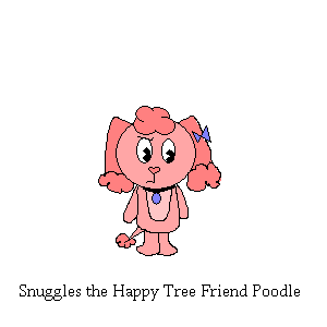 Snuggles the Poodle by AbandonedTeen