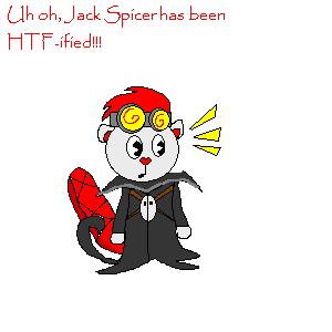 Jack Spicer as a HTF by AbandonedTeen