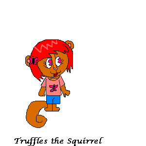 Truffles the HTF Squirrel by AbandonedTeen