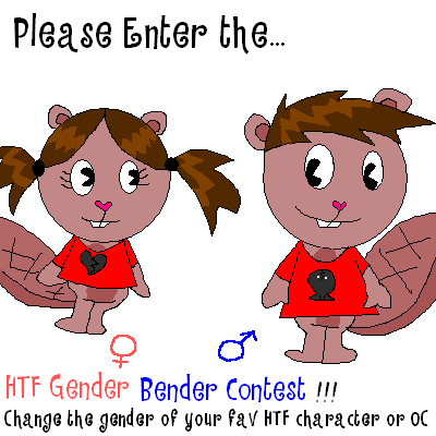 HTF Gender Bender Contest by AbandonedTeen