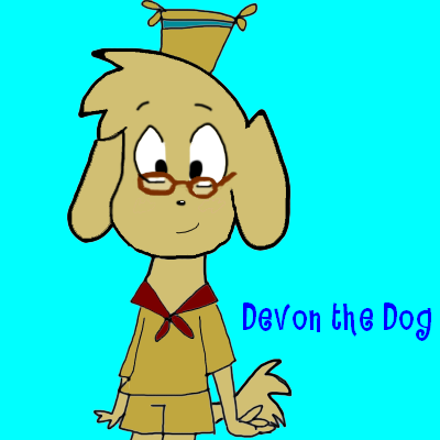 Devon the Dog (new CL OC) by AbandonedTeen