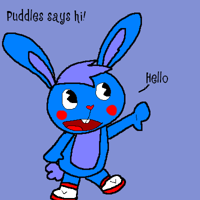 Hiya Puddles! by AbandonedTeen